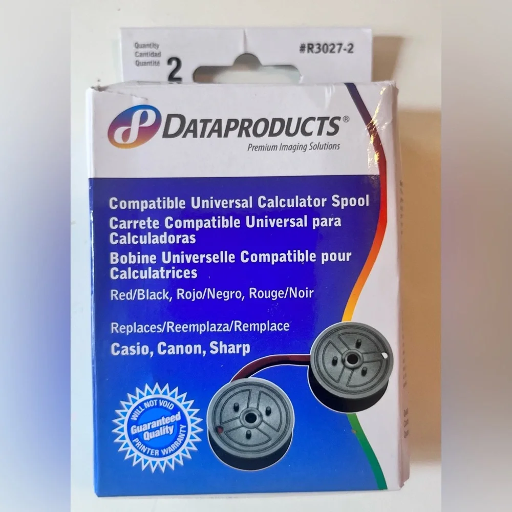 Universal Calculator Spools, Box of two